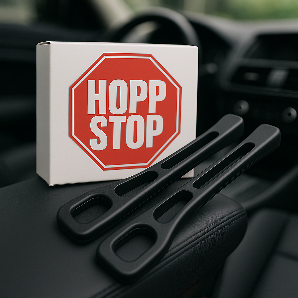 HOPPSTOP - Az Eredeti Fekete ÜlésPajzs